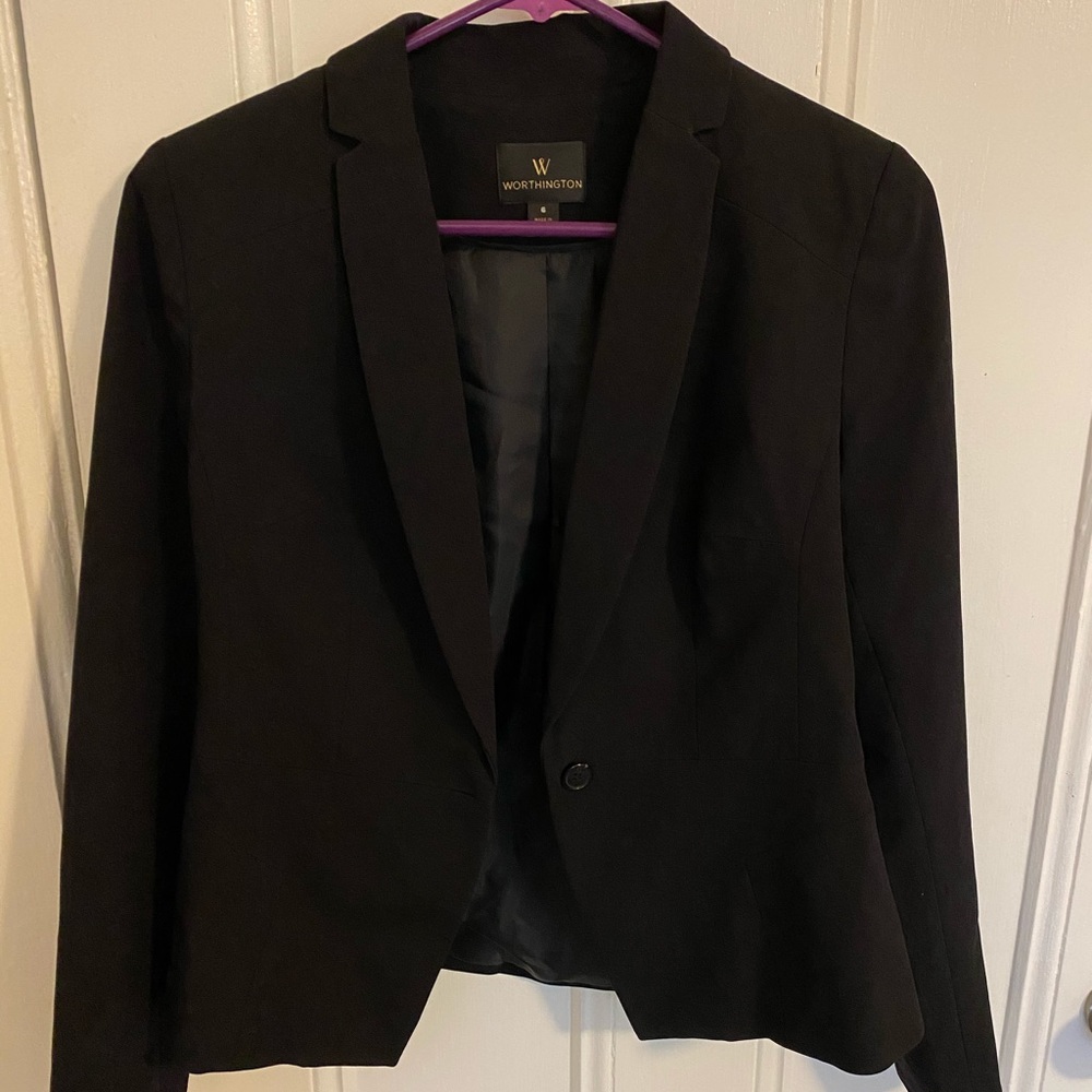 Black blazer